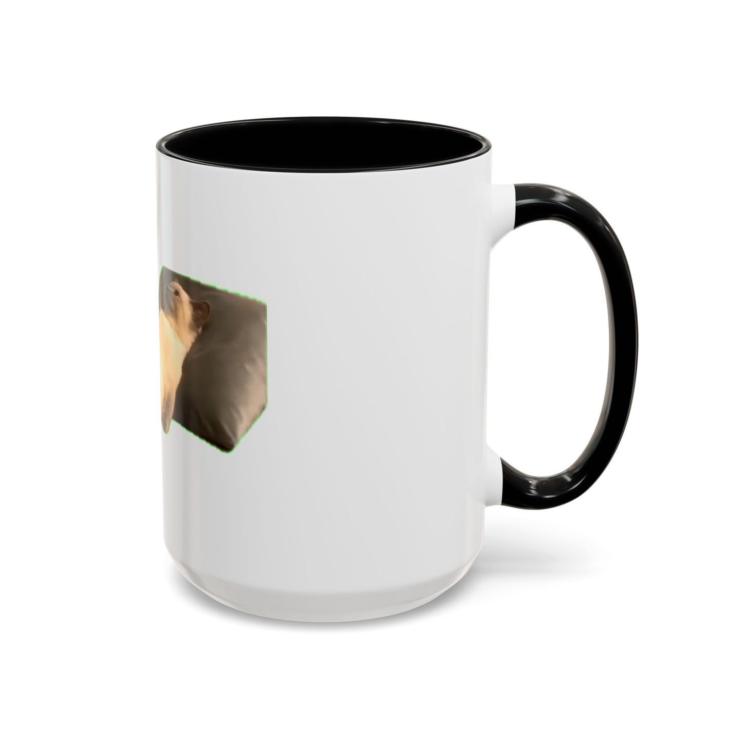Cute Cat Accent Coffee Mug, Animal Lover Gift, Cute Mug for Cat Owners, Coffee Cup for Cat Lovers, Cozy Home Decor, Unique Gift Idea