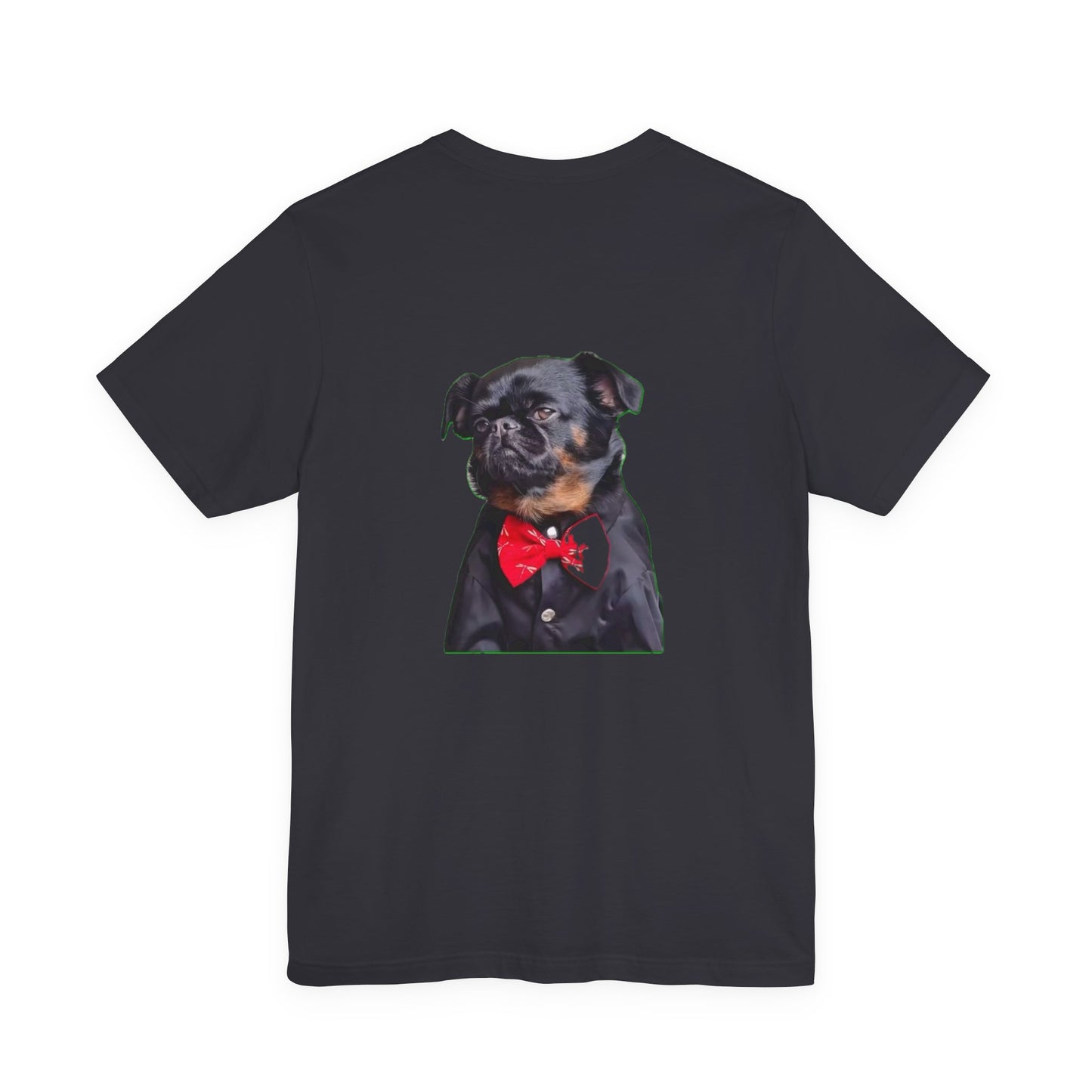 Dapper Dog Graphic Tee, Funny Pet Shirt, Cute Dog Lover Gift, Casual Wear, Birthday Present, Animal Themed Apparel