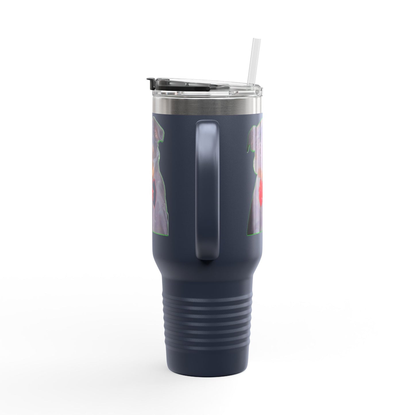 Stylish Insulated Travel Mug - Perfect for Dog Lovers, 40oz Personalized Drinkware, Pet Gifts, Travel Coffee Mug, Unique Dog Mug