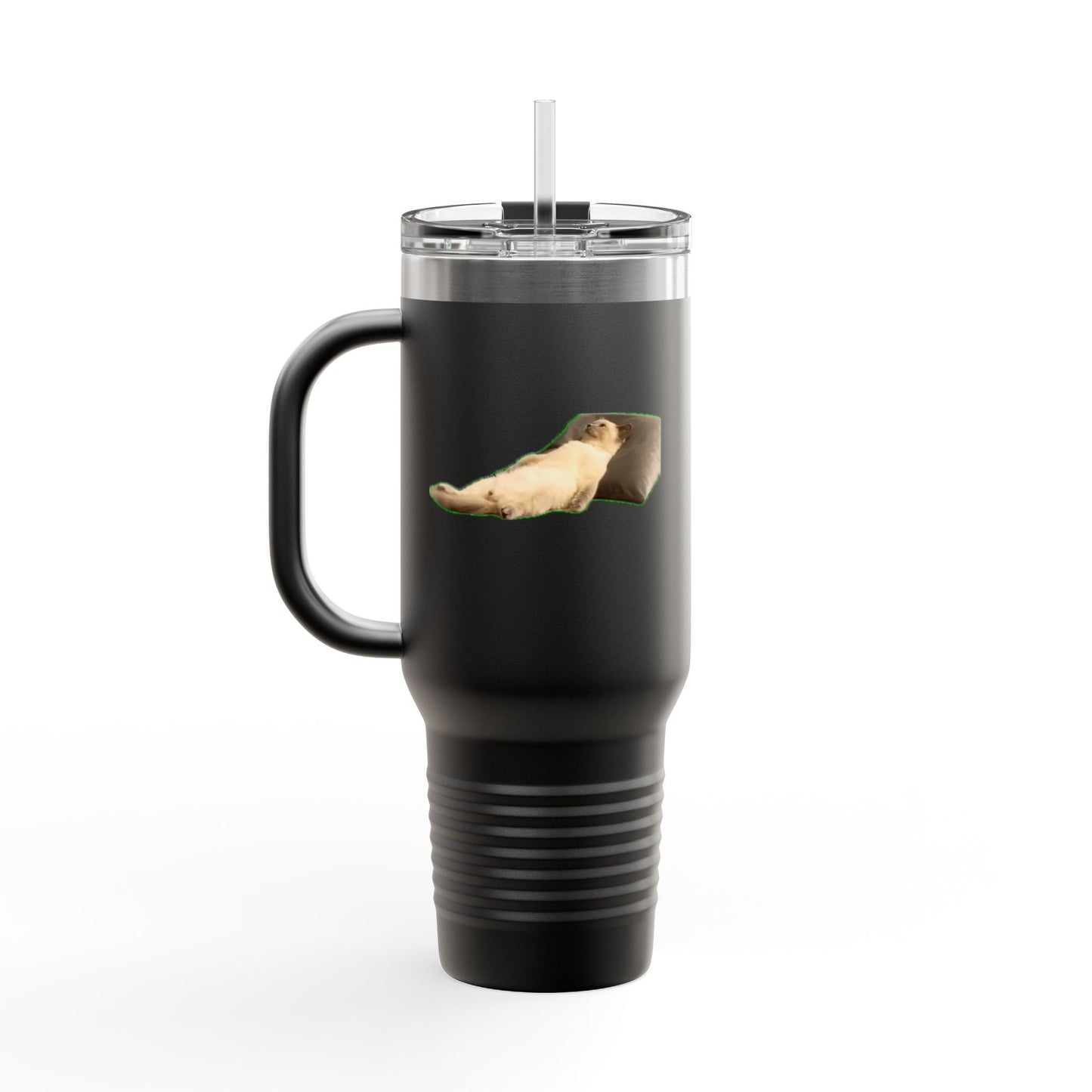 Insulated Travel Mug - 40oz, Personalized Coffee Cup, Eco-Friendly Drinkware, Gift for Travelers, BPA-Free Hydration