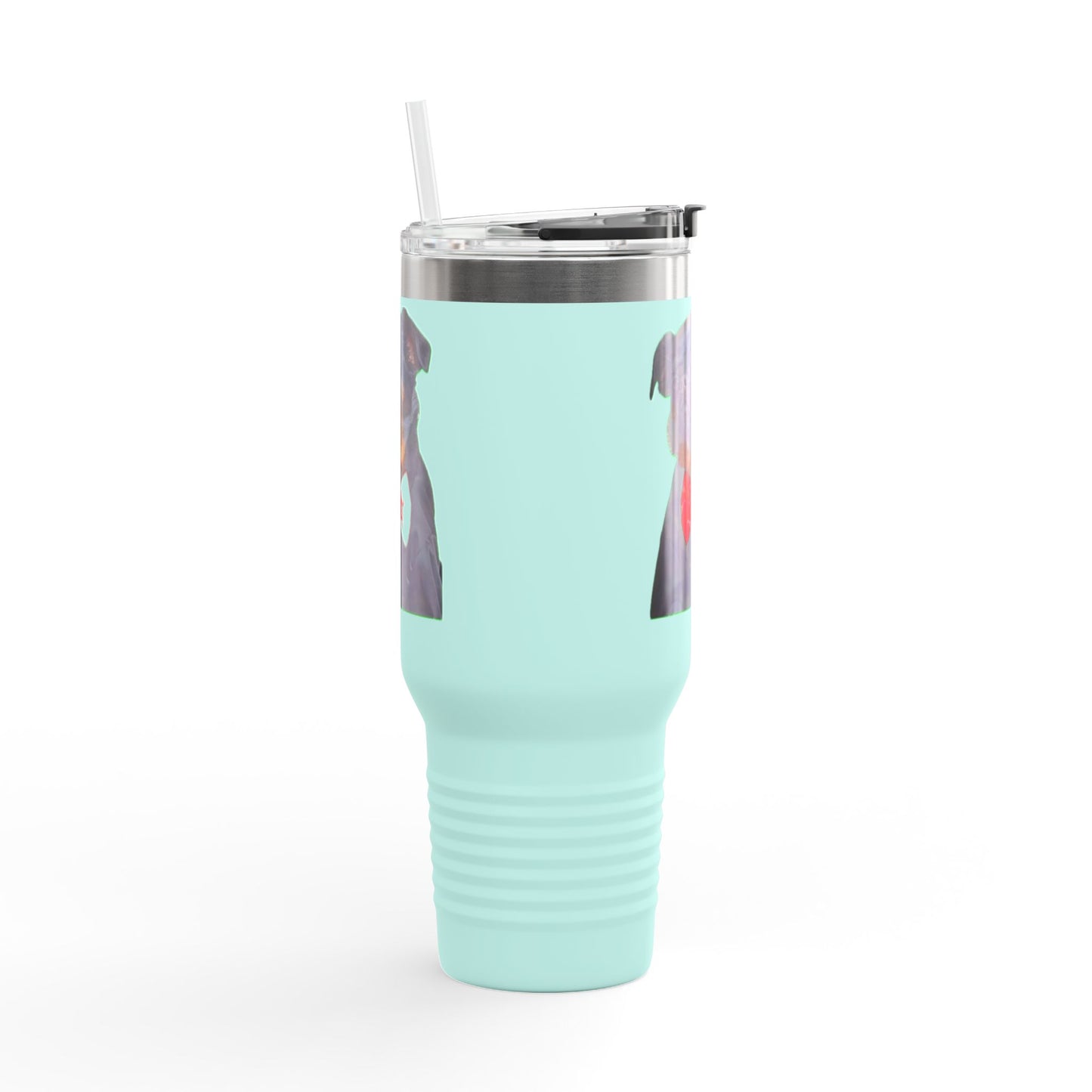Stylish Insulated Travel Mug - Perfect for Dog Lovers, 40oz Personalized Drinkware, Pet Gifts, Travel Coffee Mug, Unique Dog Mug