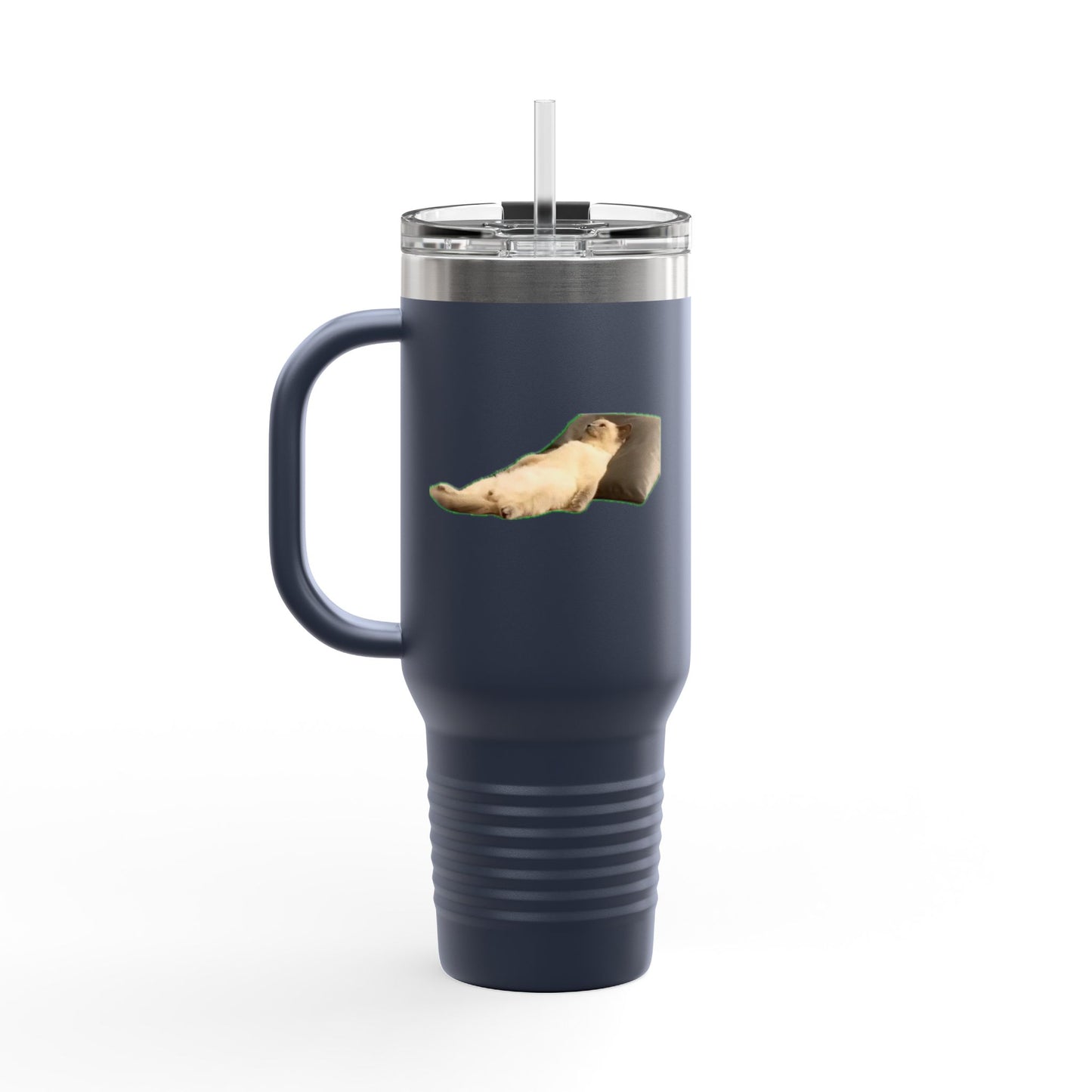 Insulated Travel Mug - 40oz, Personalized Coffee Cup, Eco-Friendly Drinkware, Gift for Travelers, BPA-Free Hydration