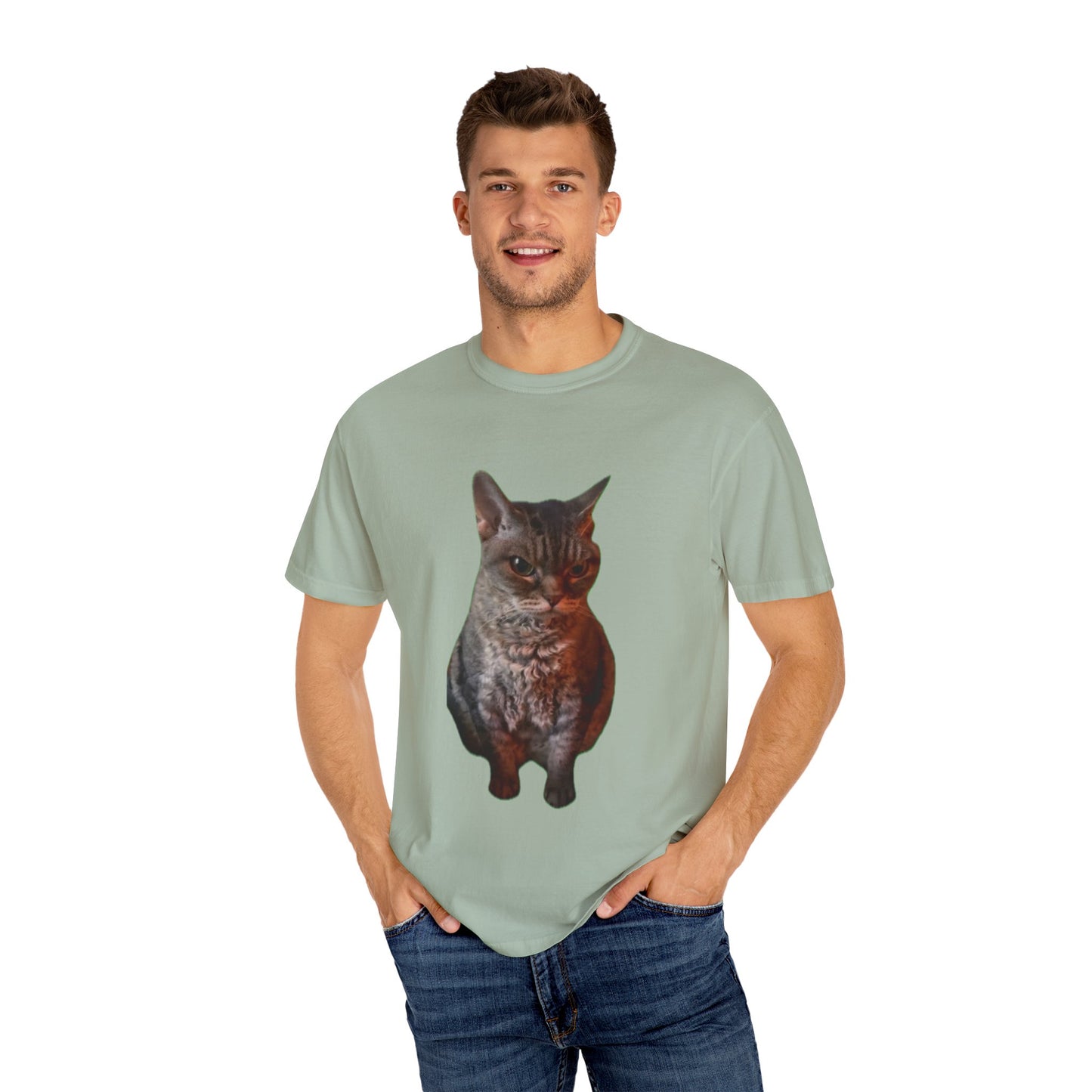 Cute Cat T-Shirt for Animal Lovers, Perfect Gift for Birthdays, Pet Owners, Casual Wear, Unique Cat Tee, Unisex Fashion