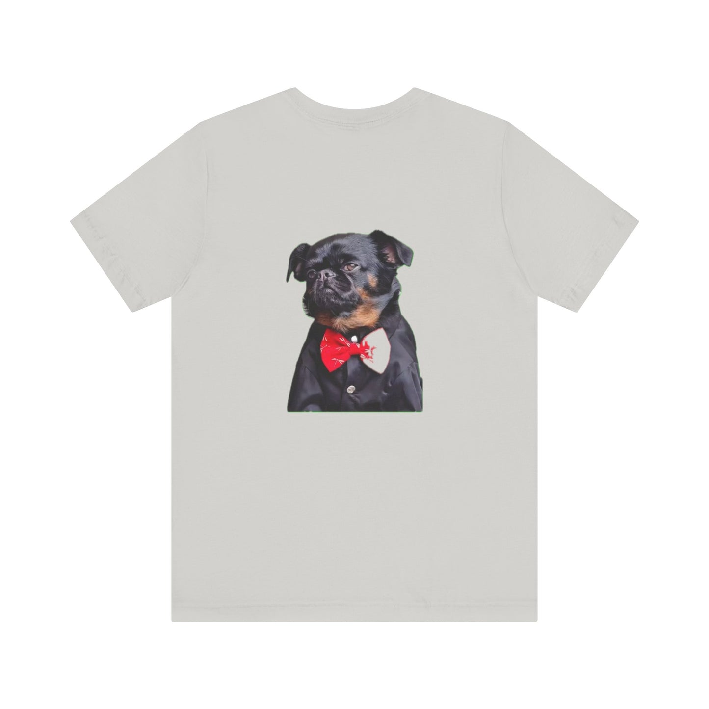 Dapper Dog Graphic Tee, Funny Pet Shirt, Cute Dog Lover Gift, Casual Wear, Birthday Present, Animal Themed Apparel