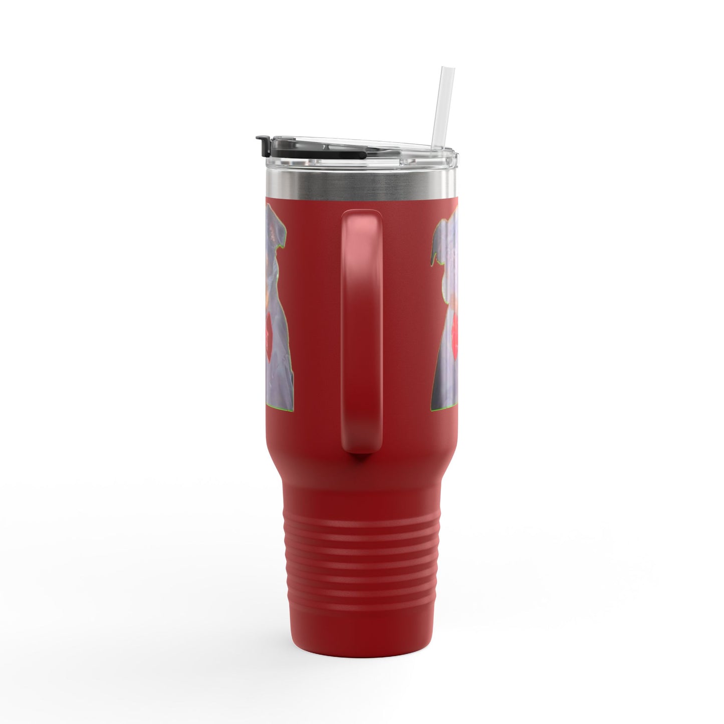 Stylish Insulated Travel Mug - Perfect for Dog Lovers, 40oz Personalized Drinkware, Pet Gifts, Travel Coffee Mug, Unique Dog Mug