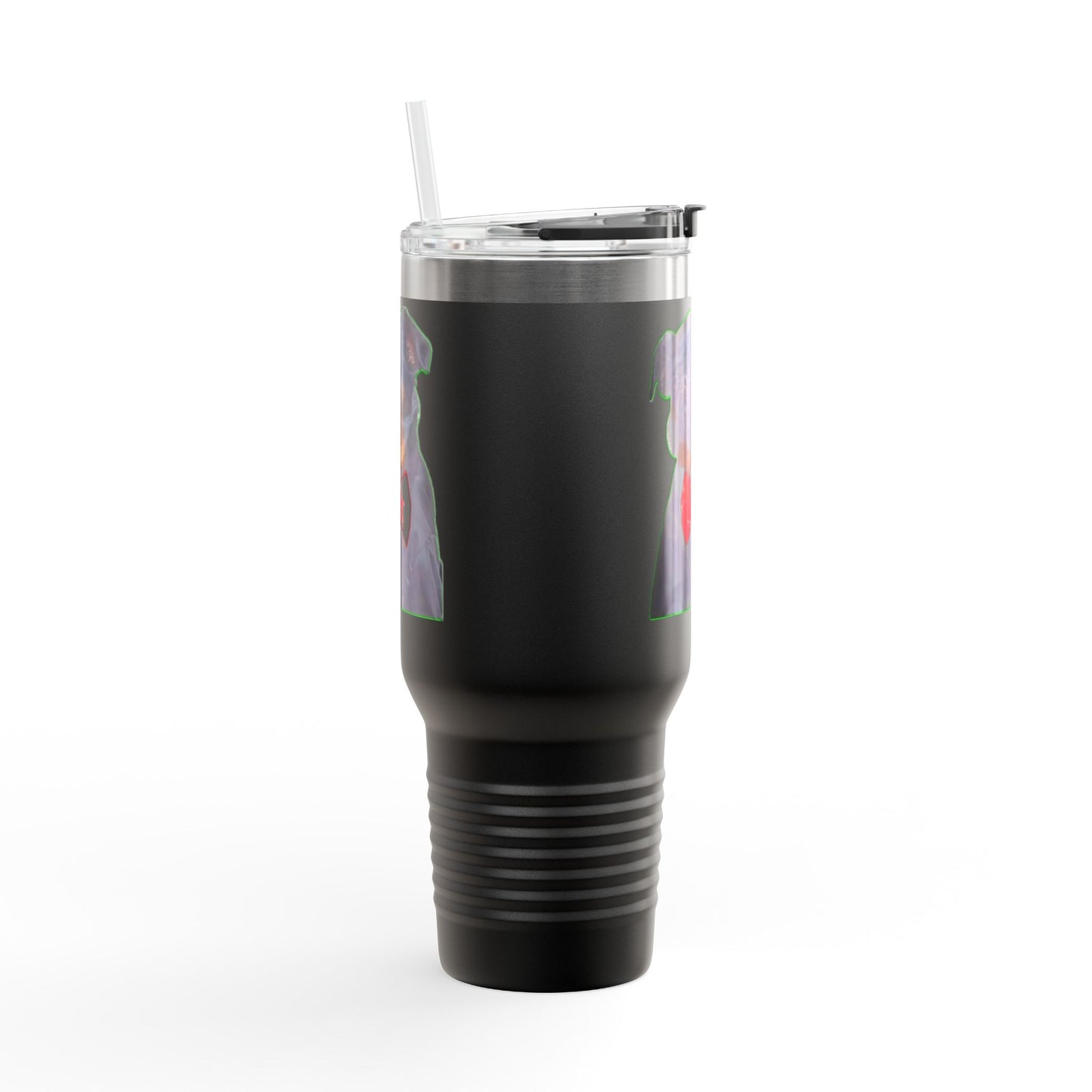 Stylish Insulated Travel Mug - Perfect for Dog Lovers, 40oz Personalized Drinkware, Pet Gifts, Travel Coffee Mug, Unique Dog Mug