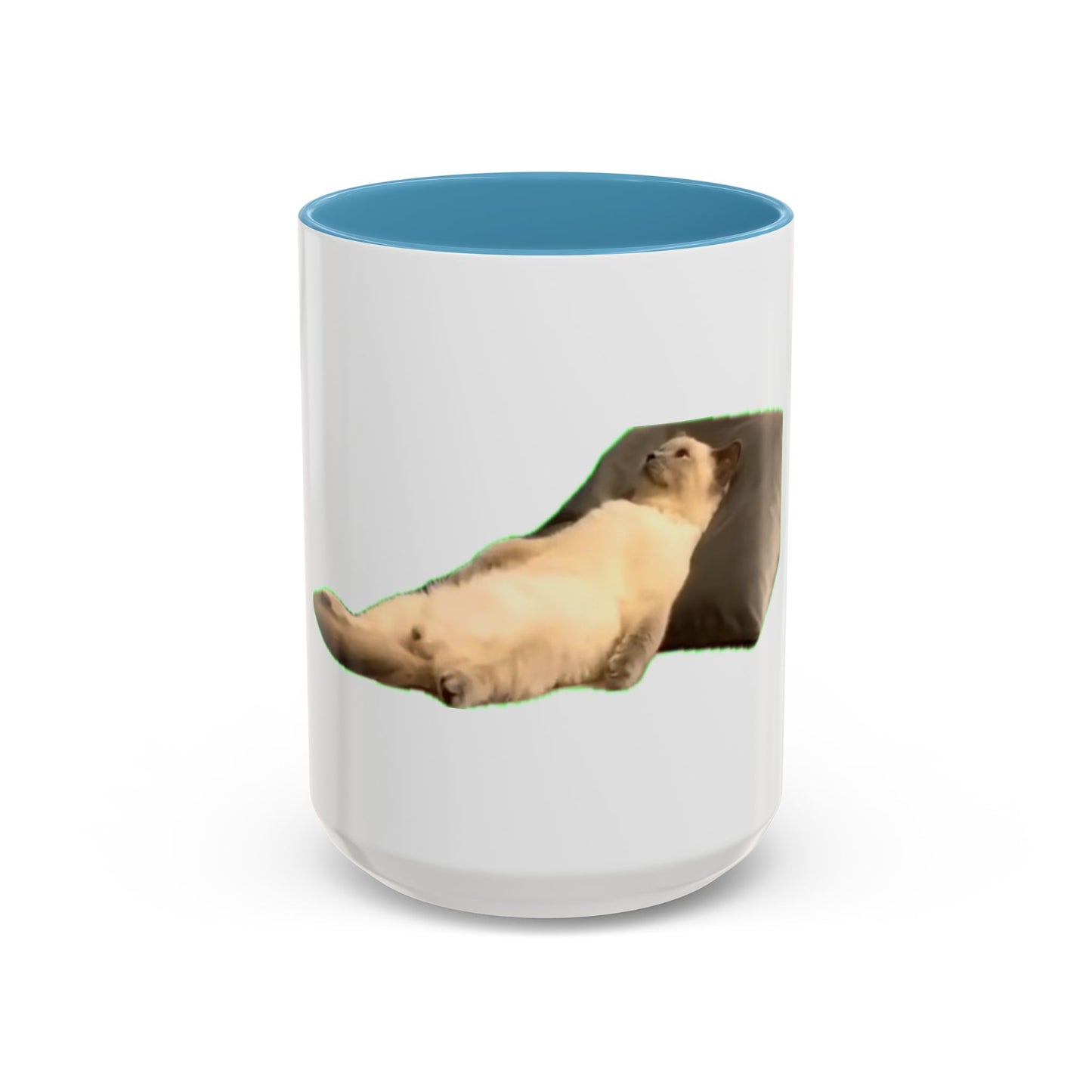 Cute Cat Accent Coffee Mug, Animal Lover Gift, Cute Mug for Cat Owners, Coffee Cup for Cat Lovers, Cozy Home Decor, Unique Gift Idea