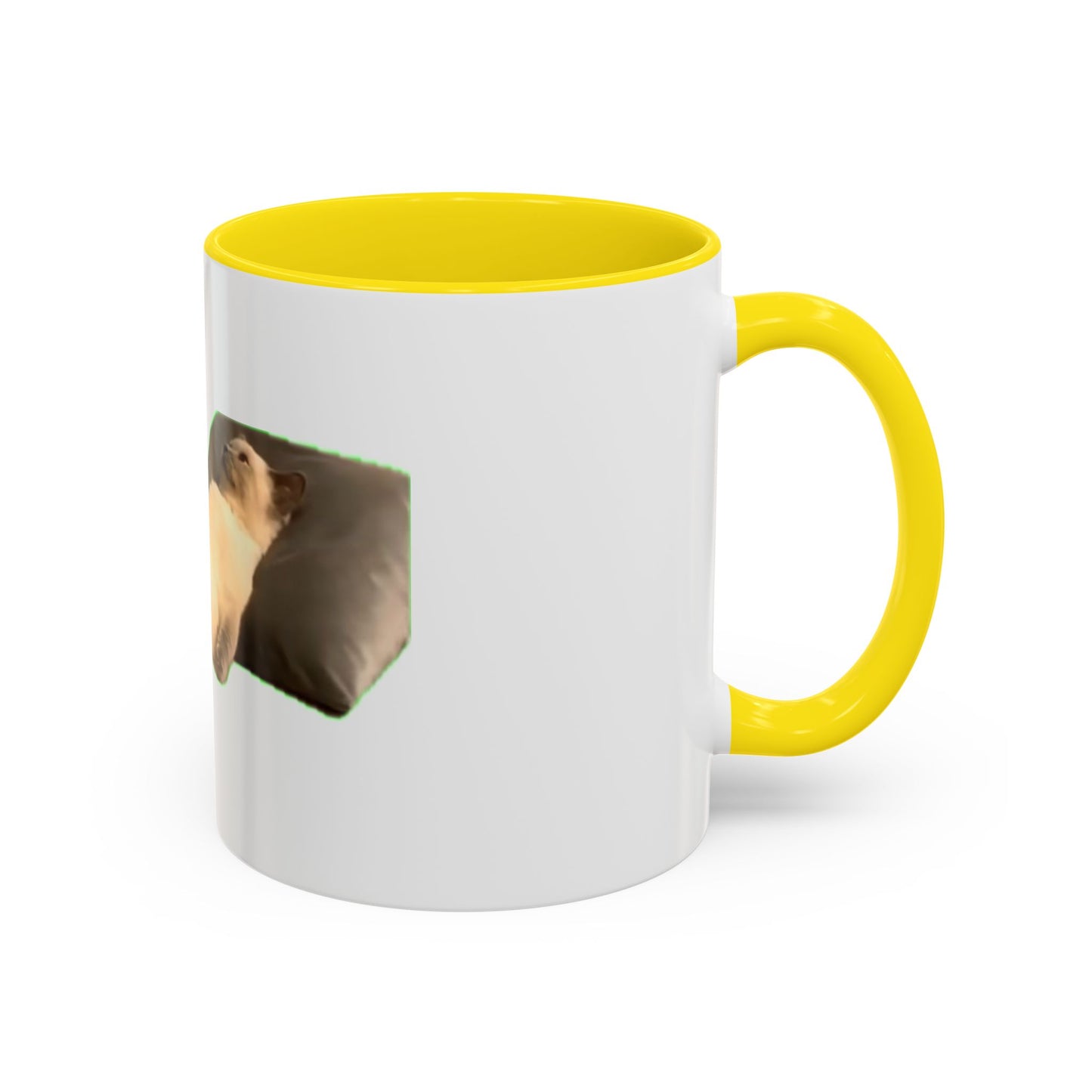 Cute Cat Accent Coffee Mug, Animal Lover Gift, Cute Mug for Cat Owners, Coffee Cup for Cat Lovers, Cozy Home Decor, Unique Gift Idea