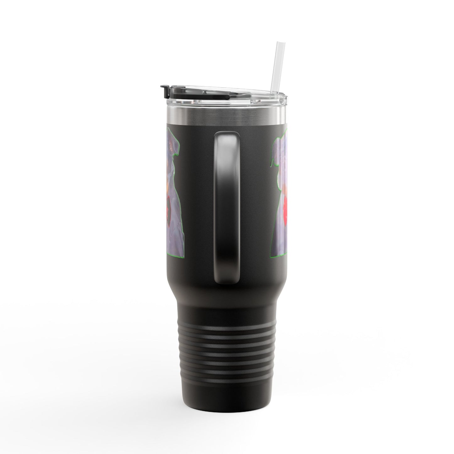 Stylish Insulated Travel Mug - Perfect for Dog Lovers, 40oz Personalized Drinkware, Pet Gifts, Travel Coffee Mug, Unique Dog Mug