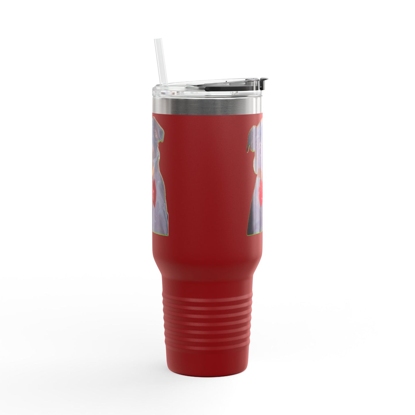 Stylish Insulated Travel Mug - Perfect for Dog Lovers, 40oz Personalized Drinkware, Pet Gifts, Travel Coffee Mug, Unique Dog Mug