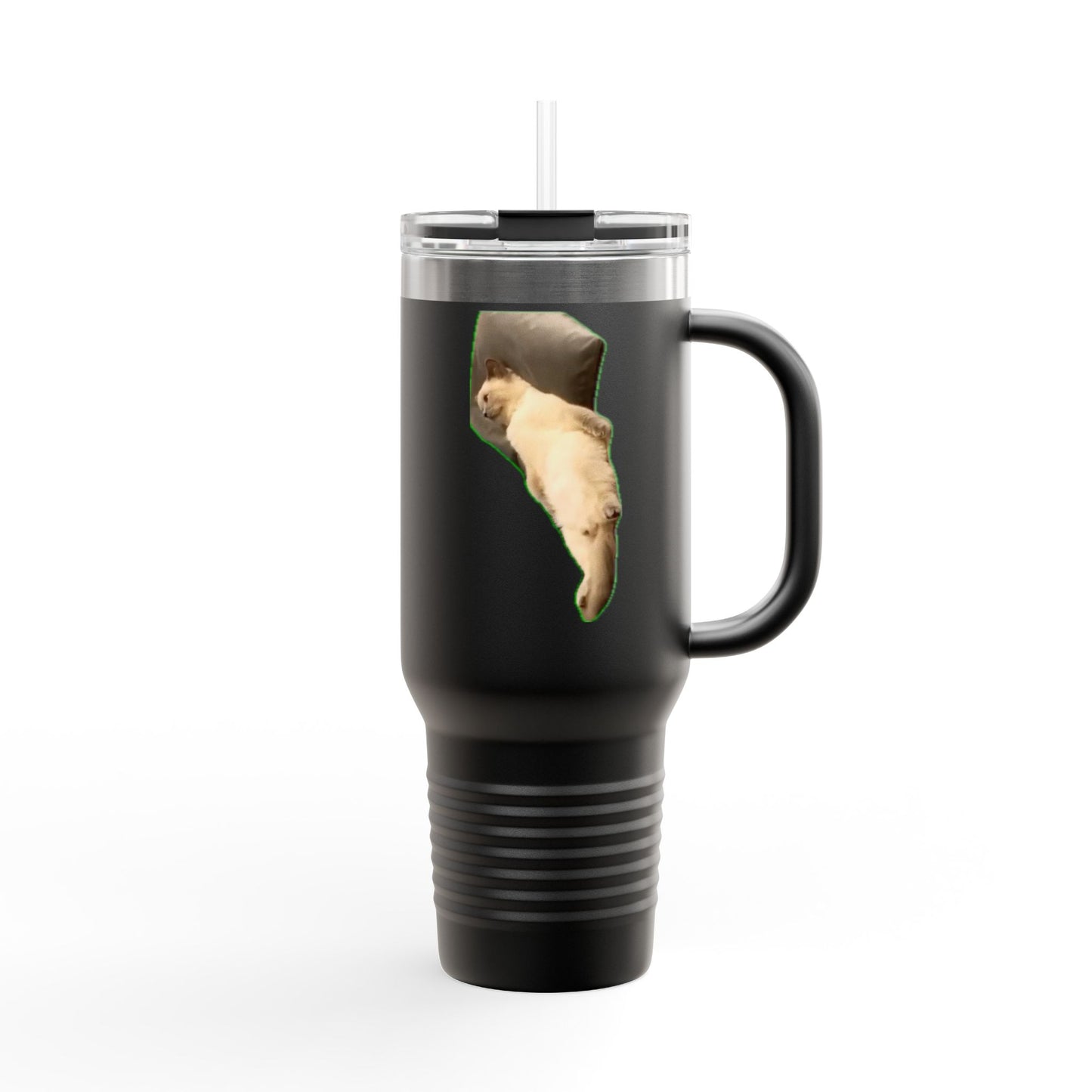 Insulated Travel Mug - 40oz, Personalized Coffee Cup, Eco-Friendly Drinkware, Gift for Travelers, BPA-Free Hydration