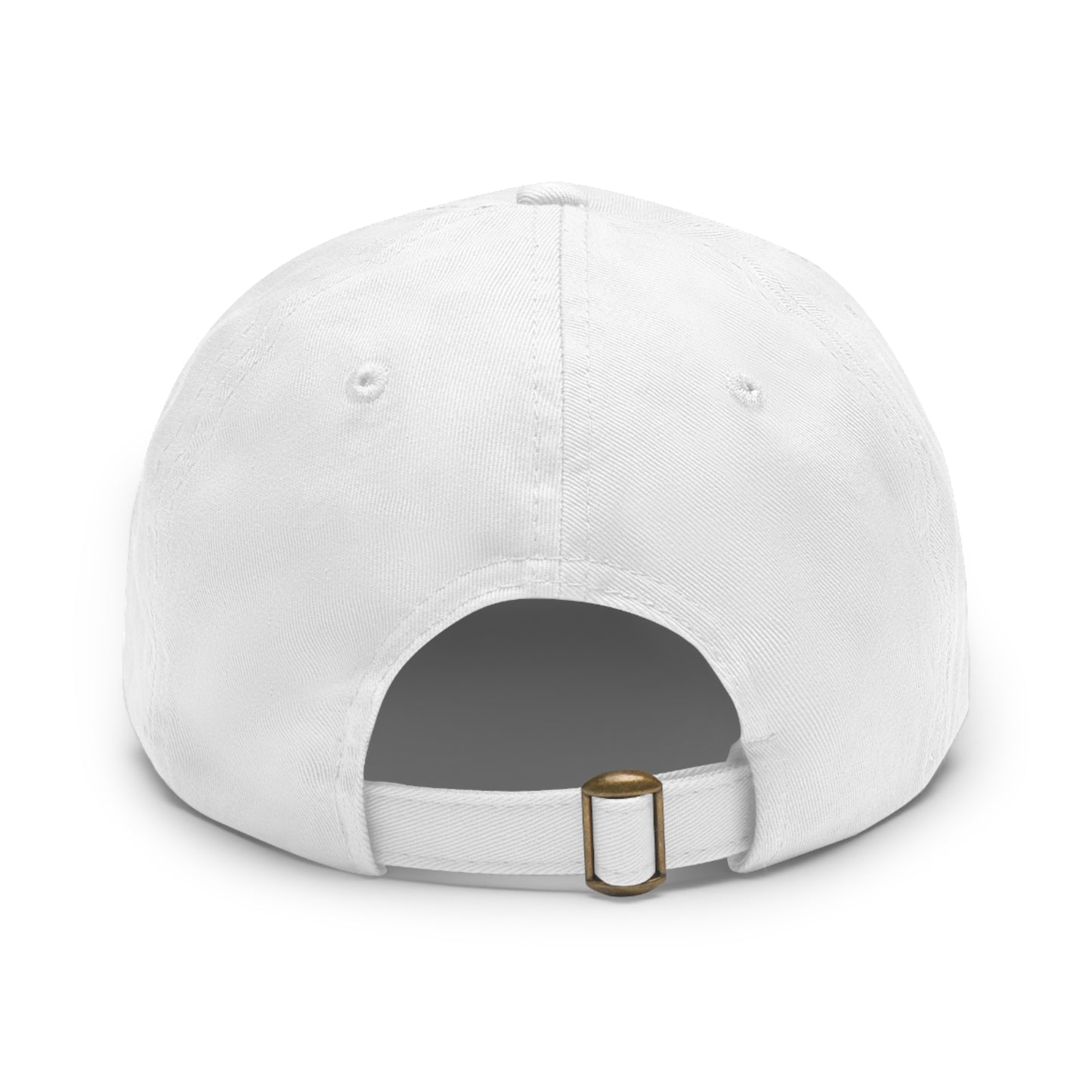 Cat Lover's Dad Hat with Leather Patch, Stylish Cap for Pet Enthusiasts, Perfect Gift for Animal Lovers, Casual Everyday Wear