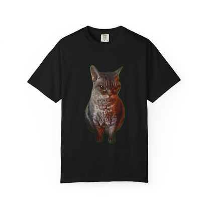Cute Cat T-Shirt for Animal Lovers, Perfect Gift for Birthdays, Pet Owners, Casual Wear, Unique Cat Tee, Unisex Fashion