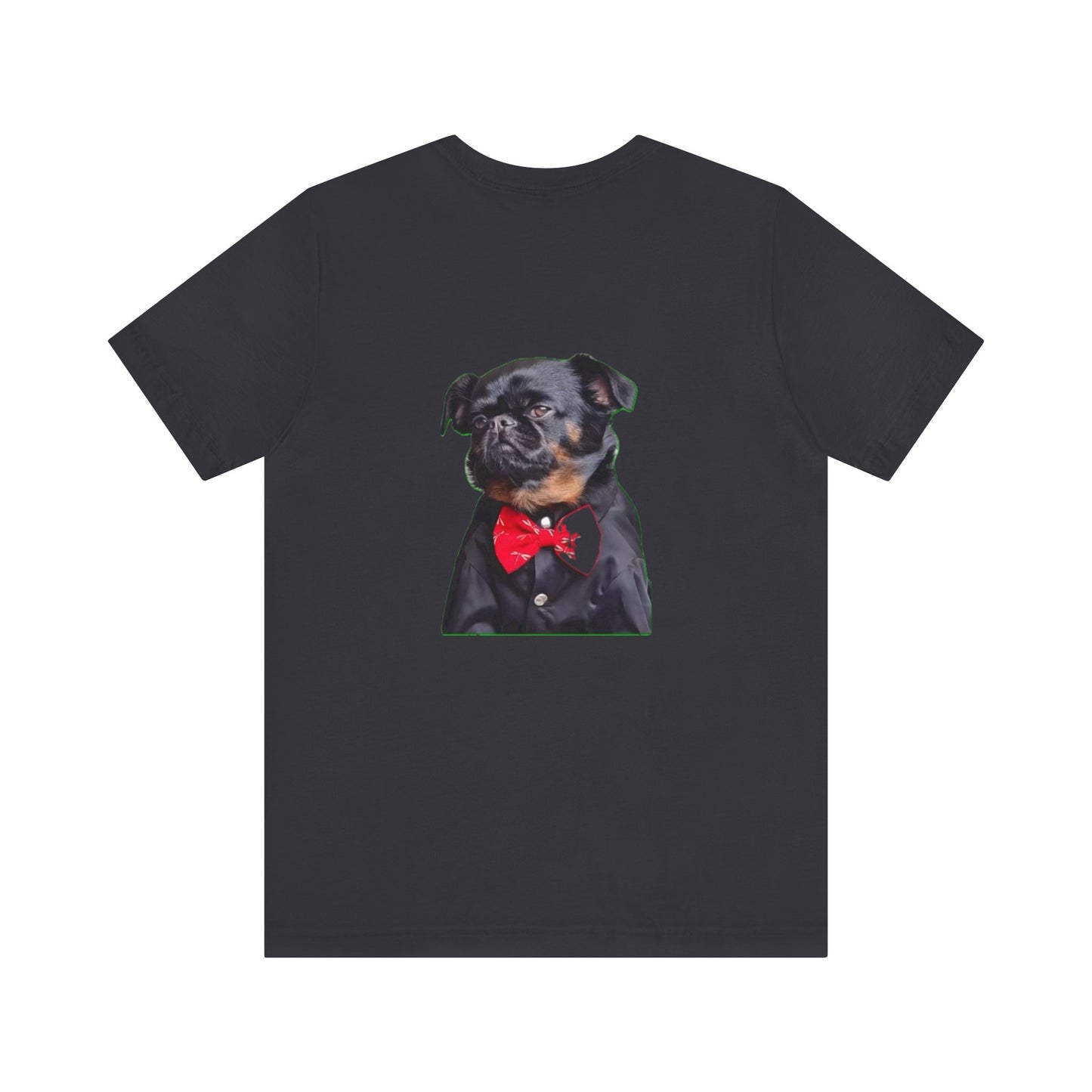 Dapper Dog Graphic Tee, Funny Pet Shirt, Cute Dog Lover Gift, Casual Wear, Birthday Present, Animal Themed Apparel