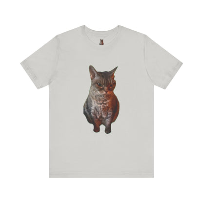 Cute Cat Graphic Tee, Cat Lover Gift, Pet Enthusiast Apparel, Animal Lover Shirt, Fun Casual Wear, Unique Cat Design T-Shirt