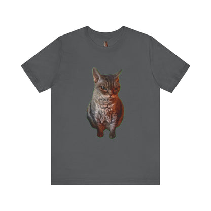 Cute Cat Graphic Tee, Cat Lover Gift, Pet Enthusiast Apparel, Animal Lover Shirt, Fun Casual Wear, Unique Cat Design T-Shirt