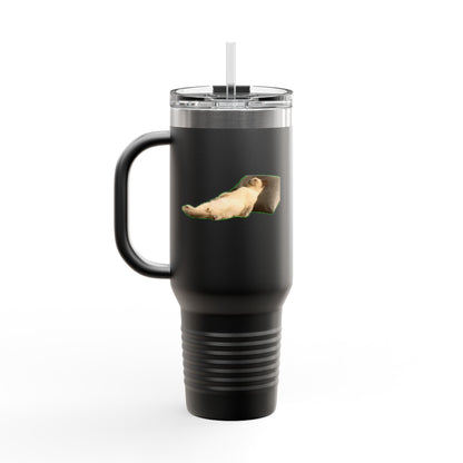 Insulated Travel Mug - 40oz, Personalized Coffee Cup, Eco-Friendly Drinkware, Gift for Travelers, BPA-Free Hydration