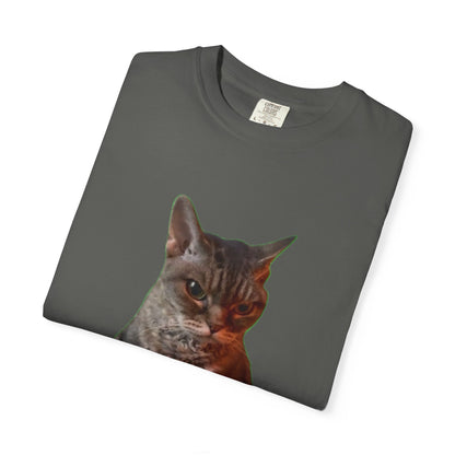 Cute Cat T-Shirt for Animal Lovers, Perfect Gift for Birthdays, Pet Owners, Casual Wear, Unique Cat Tee, Unisex Fashion