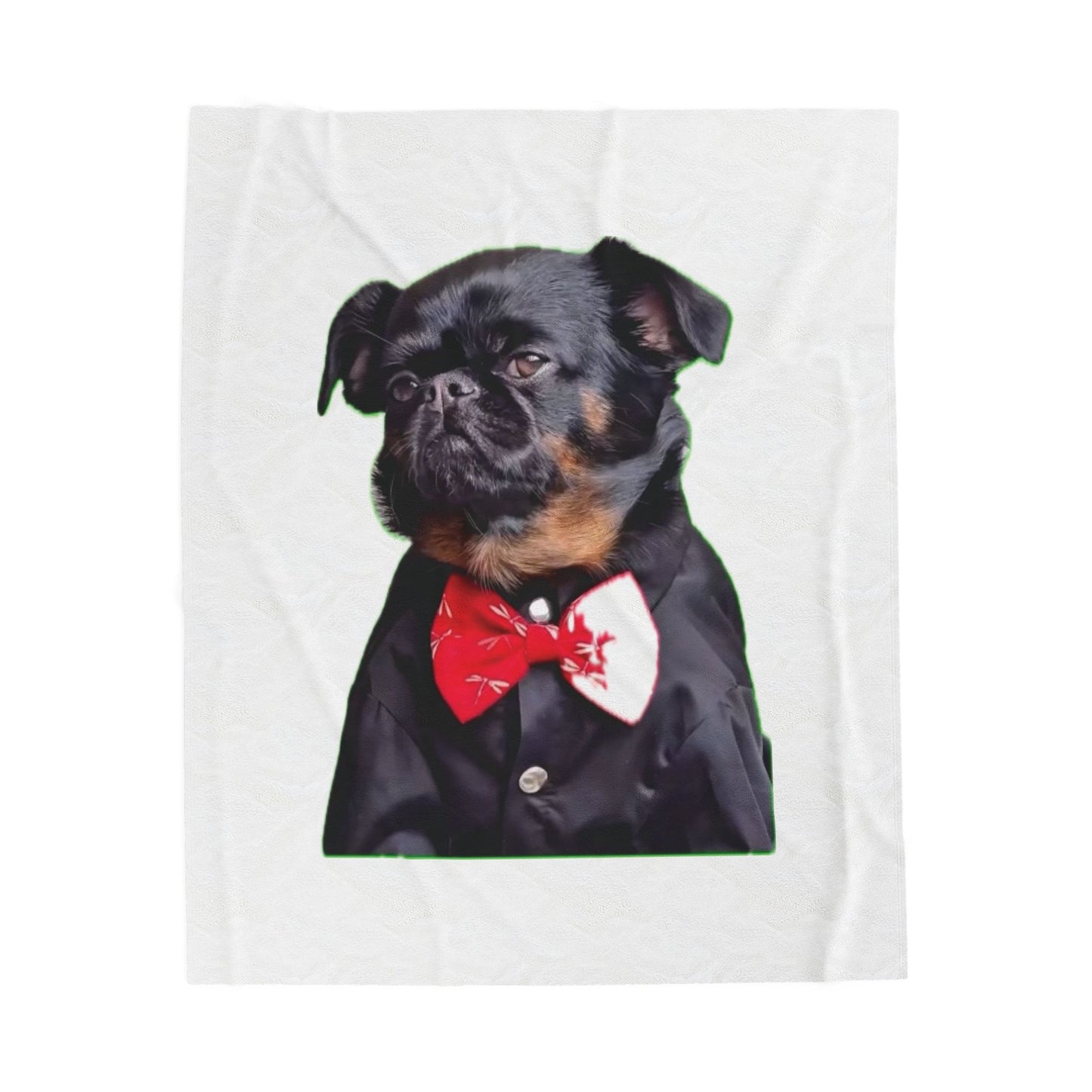 Stylish Pug Plush Blanket, Cozy Pet Lover Gift, Dog-Themed Decor, Valentine’s Day Present, Living Room Accent