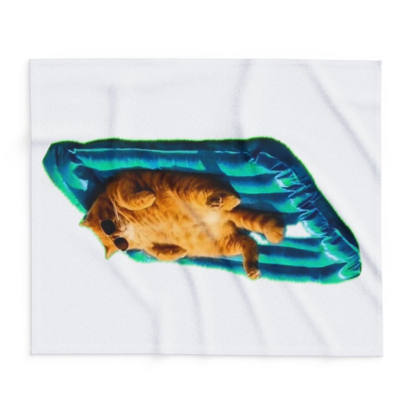 Cozy Cat Fleece Blanket - Warm Pet Throw for Cat Lovers, Cute Couch Decor, Gift for Cat Owners, Comfortable Home Accents, Fun Pet Gifts