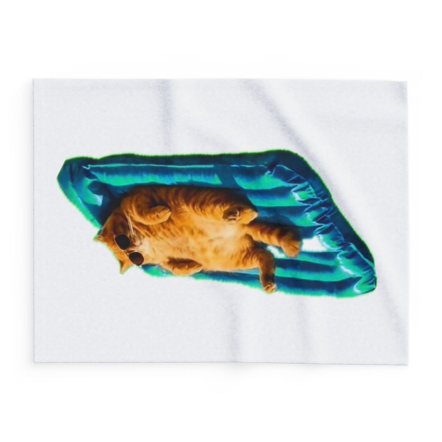 Cozy Cat Fleece Blanket - Warm Pet Throw for Cat Lovers, Cute Couch Decor, Gift for Cat Owners, Comfortable Home Accents, Fun Pet Gifts