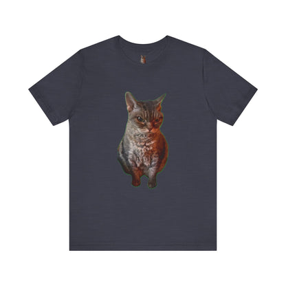 Cute Cat Graphic Tee, Cat Lover Gift, Pet Enthusiast Apparel, Animal Lover Shirt, Fun Casual Wear, Unique Cat Design T-Shirt