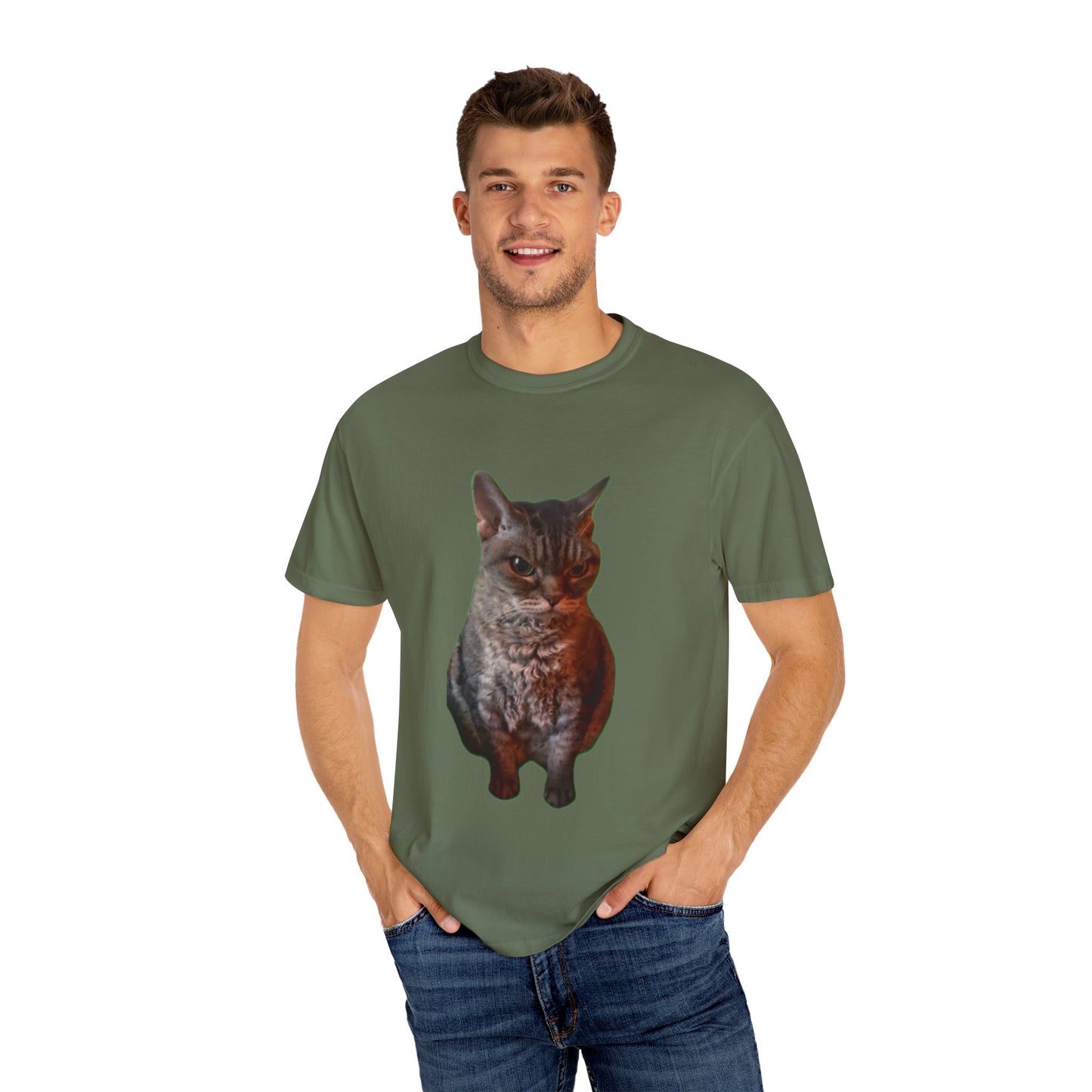 Cute Cat T-Shirt for Animal Lovers, Perfect Gift for Birthdays, Pet Owners, Casual Wear, Unique Cat Tee, Unisex Fashion