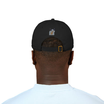 Embroidered Cat Baseball Cap, Organic Hat, Gift for Cat Lovers, Adjustable Cap, Pet-themed Accessories, Unique Style