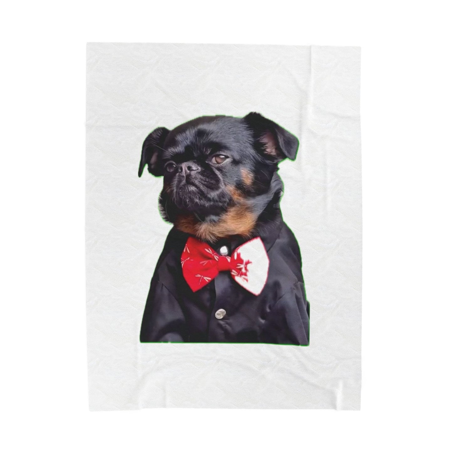 Stylish Pug Plush Blanket, Cozy Pet Lover Gift, Dog-Themed Decor, Valentine’s Day Present, Living Room Accent