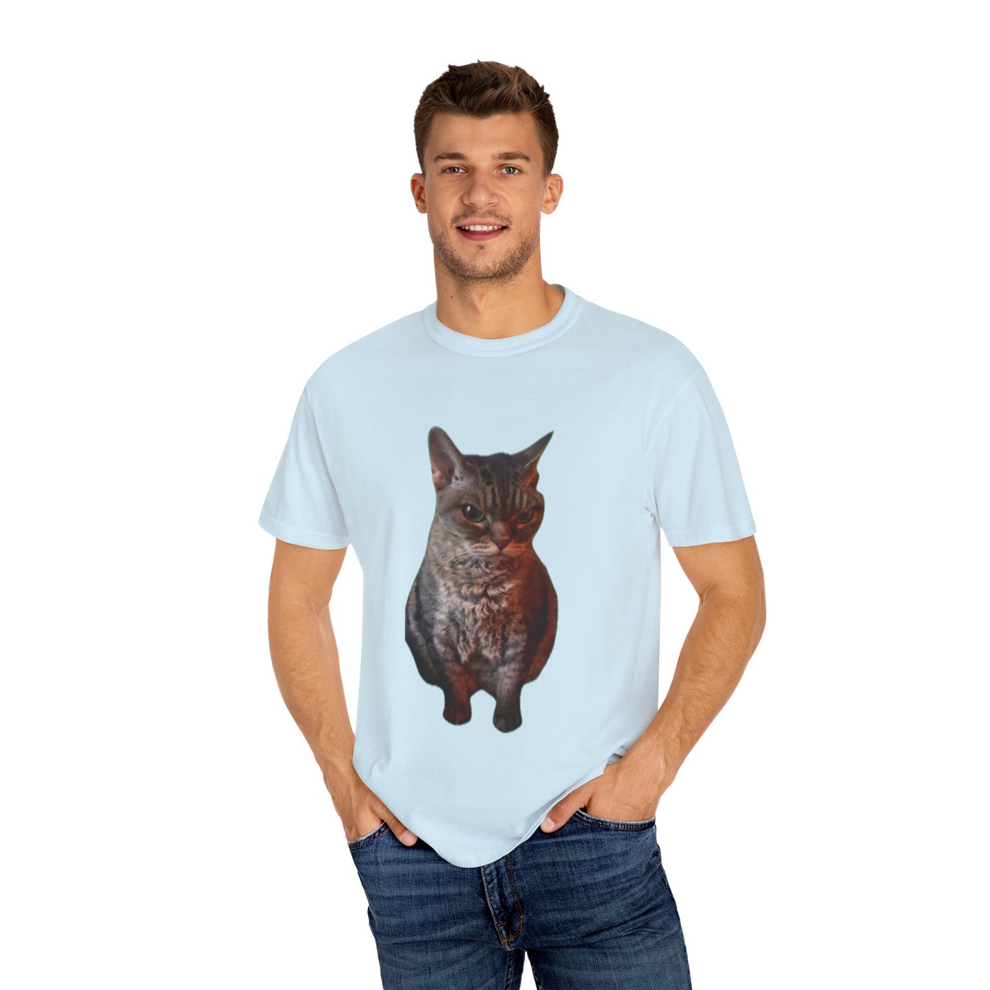 Cute Cat T-Shirt for Animal Lovers, Perfect Gift for Birthdays, Pet Owners, Casual Wear, Unique Cat Tee, Unisex Fashion
