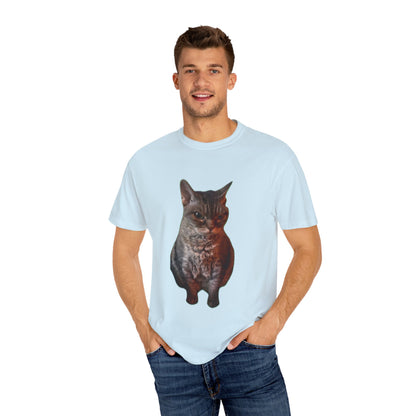 Cute Cat T-Shirt for Animal Lovers, Perfect Gift for Birthdays, Pet Owners, Casual Wear, Unique Cat Tee, Unisex Fashion