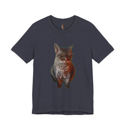 Cute Cat Graphic Tee, Cat Lover Gift, Pet Enthusiast Apparel, Animal Lover Shirt, Fun Casual Wear, Unique Cat Design T-Shirt