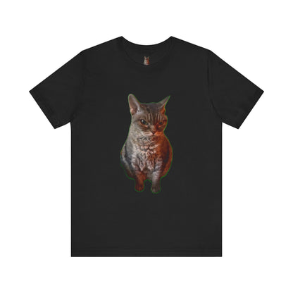 Cute Cat Graphic Tee, Cat Lover Gift, Pet Enthusiast Apparel, Animal Lover Shirt, Fun Casual Wear, Unique Cat Design T-Shirt