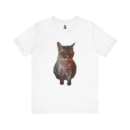 Cute Cat Graphic Tee, Cat Lover Gift, Pet Enthusiast Apparel, Animal Lover Shirt, Fun Casual Wear, Unique Cat Design T-Shirt