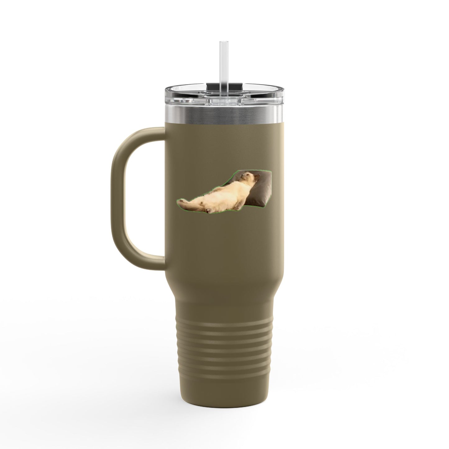 Insulated Travel Mug - 40oz, Personalized Coffee Cup, Eco-Friendly Drinkware, Gift for Travelers, BPA-Free Hydration