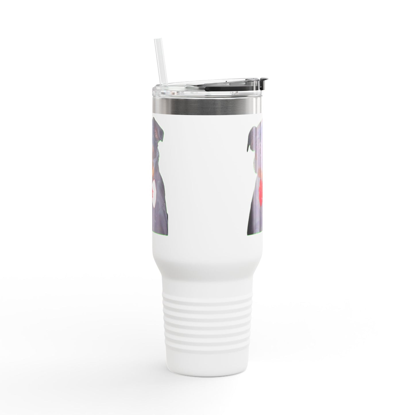 Stylish Insulated Travel Mug - Perfect for Dog Lovers, 40oz Personalized Drinkware, Pet Gifts, Travel Coffee Mug, Unique Dog Mug