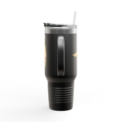 Insulated Travel Mug - 40oz, Personalized Coffee Cup, Eco-Friendly Drinkware, Gift for Travelers, BPA-Free Hydration