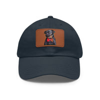 Navy / Light Brown patch