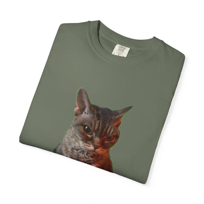 Cute Cat T-Shirt for Animal Lovers, Perfect Gift for Birthdays, Pet Owners, Casual Wear, Unique Cat Tee, Unisex Fashion