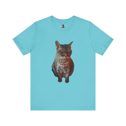 Cute Cat Graphic Tee, Cat Lover Gift, Pet Enthusiast Apparel, Animal Lover Shirt, Fun Casual Wear, Unique Cat Design T-Shirt