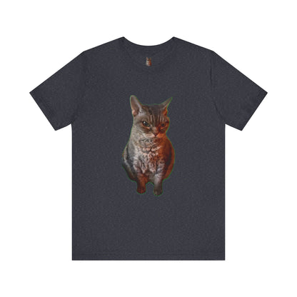 Cute Cat Graphic Tee, Cat Lover Gift, Pet Enthusiast Apparel, Animal Lover Shirt, Fun Casual Wear, Unique Cat Design T-Shirt