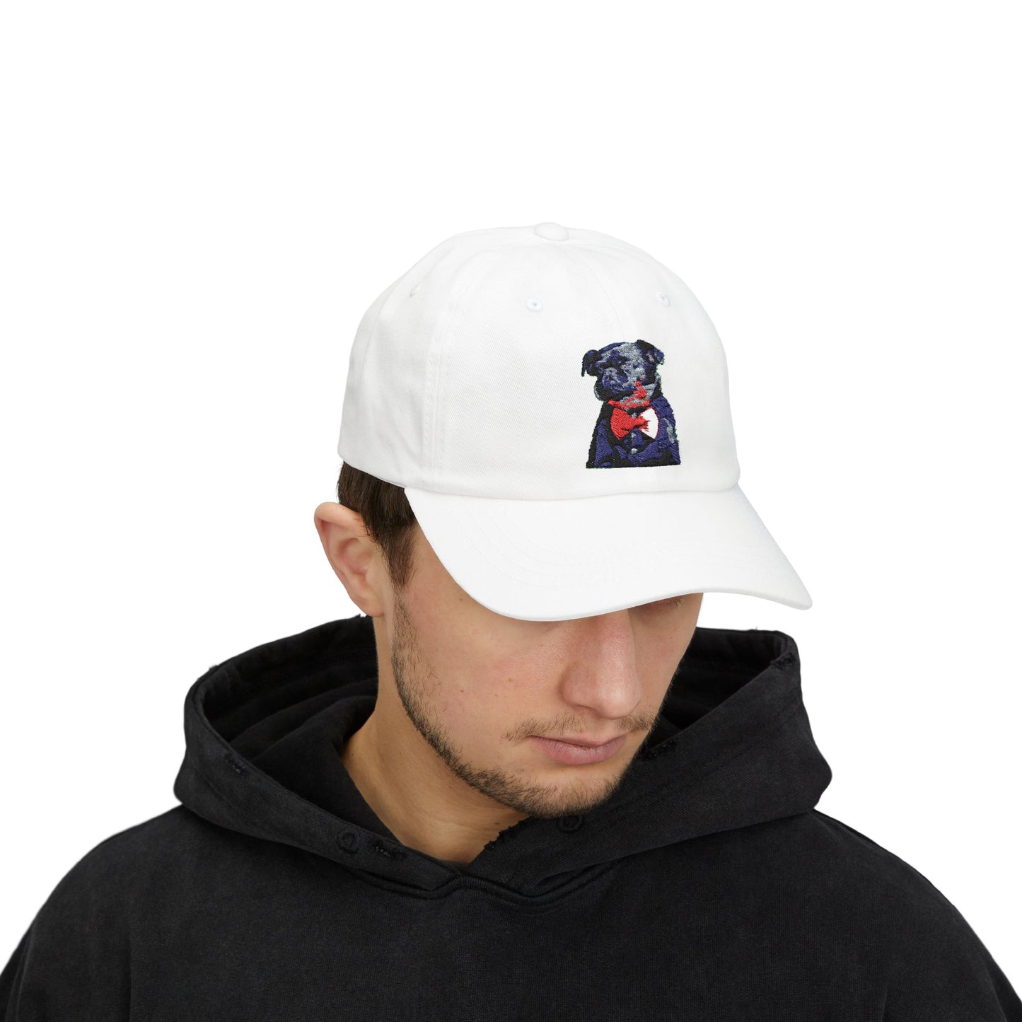 Whimsical Dog Dad Cap, Funny Pet Lover Hat, Gift for Dog Owners, Adjustable Baseball Cap for Casual Wear, Unique Dog-Themed Accessories