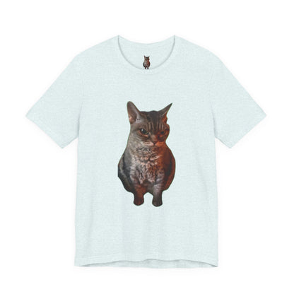 Cute Cat Graphic Tee, Cat Lover Gift, Pet Enthusiast Apparel, Animal Lover Shirt, Fun Casual Wear, Unique Cat Design T-Shirt