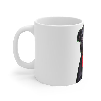Elegant Dog Tuxedo Mug - Perfect Gift for Dog Lovers, Pet Birthdays, Coffee Enthusiasts, Cute Animal Decor, Fun Home Barware