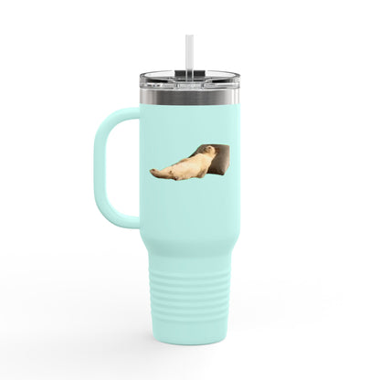 Insulated Travel Mug - 40oz, Personalized Coffee Cup, Eco-Friendly Drinkware, Gift for Travelers, BPA-Free Hydration