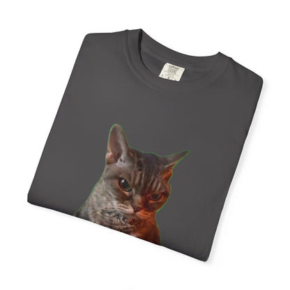 Cute Cat T-Shirt for Animal Lovers, Perfect Gift for Birthdays, Pet Owners, Casual Wear, Unique Cat Tee, Unisex Fashion