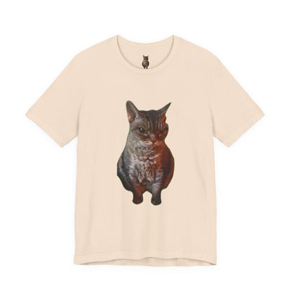 Cute Cat Graphic Tee, Cat Lover Gift, Pet Enthusiast Apparel, Animal Lover Shirt, Fun Casual Wear, Unique Cat Design T-Shirt