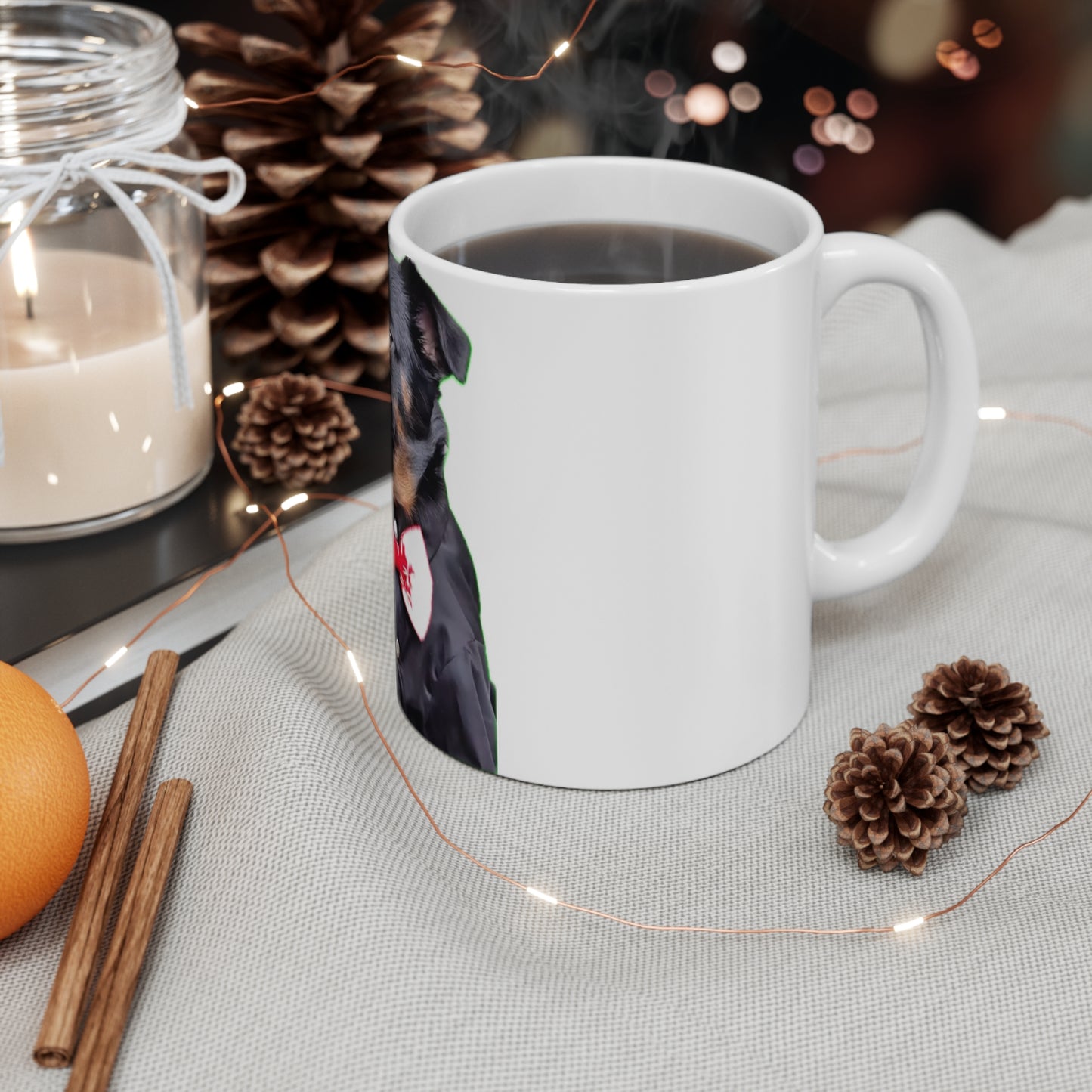 Elegant Dog Tuxedo Mug - Perfect Gift for Dog Lovers, Pet Birthdays, Coffee Enthusiasts, Cute Animal Decor, Fun Home Barware