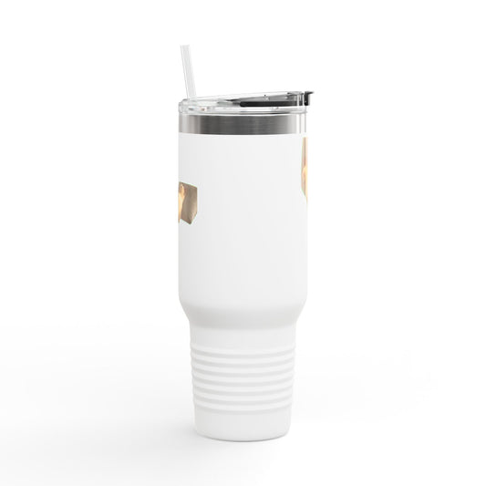 Insulated Travel Mug - 40oz, Personalized Coffee Cup, Eco-Friendly Drinkware, Gift for Travelers, BPA-Free Hydration