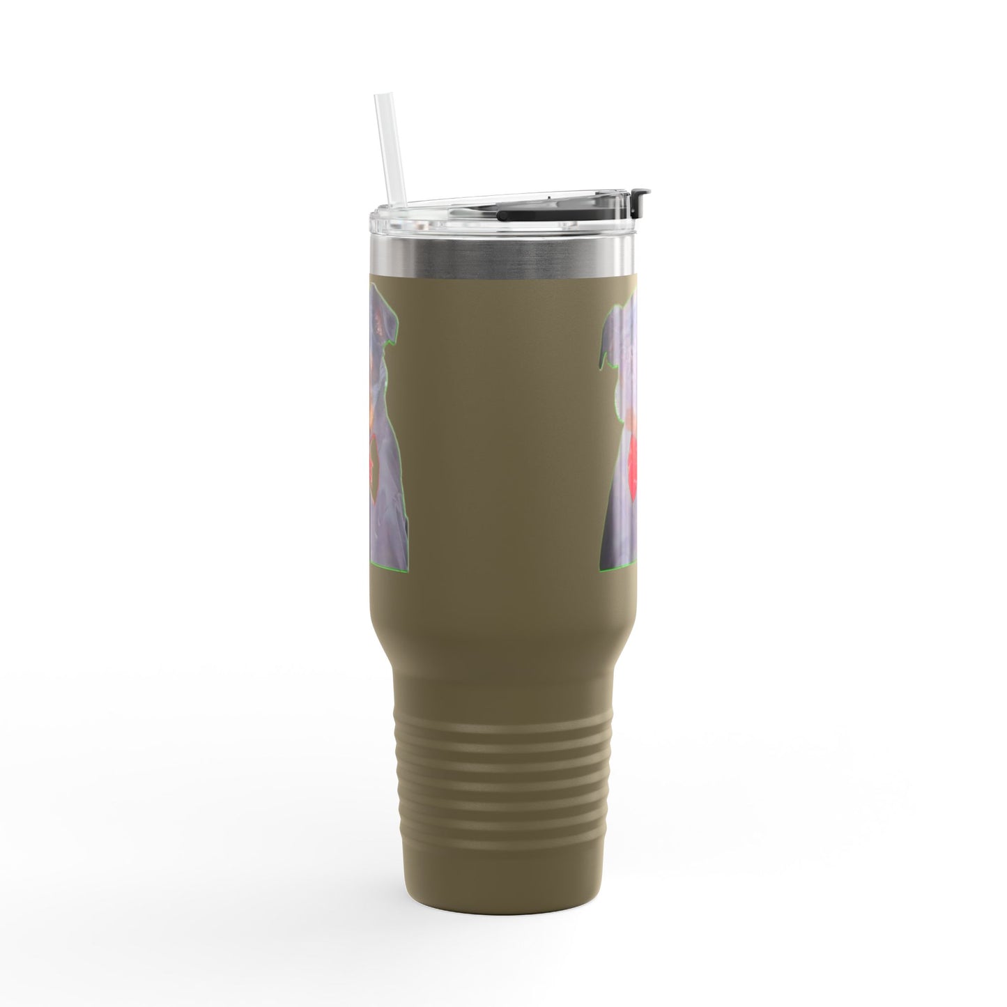 Stylish Insulated Travel Mug - Perfect for Dog Lovers, 40oz Personalized Drinkware, Pet Gifts, Travel Coffee Mug, Unique Dog Mug